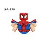 Prowler Blocks Bricks For Toys Gifts Blackened Spot Mini Action Figures Mysterio Rhine Children Building Blocks For Party