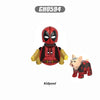 Building blocks Marvel Mini Action Figures Children's Party gifts Brick toys Moonlight Knight Doctor Strange Wolverine Deadpool