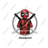 Hot Toys G0175 Movie Cartoon Deadpool Wolverine Gambit Bricks Collection Educational Building Blocks Model Christmas Gifts Toys