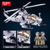 High-tech Avion Cargo Aircraft Rescue Plane Airport Airbus Airplane Model Building Blocks Figures City Brinquedos Creative Toys