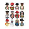 City Characters Action Figures Building Blocks Policeman Teacher Fireman Occupation Mini Figurine Dolls Bricks Set Children Toys