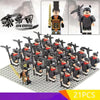 The Empire of The Qin Dynasty Legion Army Soldiers Figures Chariot Building Blocks Bricks Mini War Toys Boys Christmas Gifts