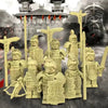 The Empire of The Qin Dynasty Legion Army Soldiers Figures Chariot Building Blocks Bricks Mini War Toys Boys Christmas Gifts