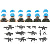 Military Special Forces MOC Building Block SWAT Ghost Commando Figures Police Soldiers Army Gun Weapons Children's Toy Gift B152