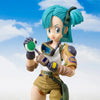 13.5cm Anime Dragon Ball Figures Bulma Goku Action Figure Movable PVC Collection Doll SHF Childhood Son Goku Figurine Model Toys