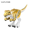 Jurassic Dinosaurs Building Blocks Indominus Rex DIY Tyrannosaurus Action Figure Models Children Toys Animals Christmas Gifts