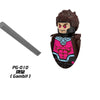 GH0519-0528 Gambit King Mini Action Figures  Blocks Bricks Magneto For Toys Gifts For Children Building Blocks For Party Gifts