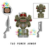 Kids Toys T60 Power Armor Building Blocks MOC Iron Armor Soldiers Mini Action Figures Toys For Kids Birthdays Gifts