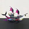 1389PCS Dream Series Knightmare Shark Ship Building Blocks 71469 with Figures Construction Bricks Set Toys Gift For Kids Boy