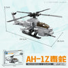 Building blocks Helicopter military building blocks small particles children puzzle assembling toy