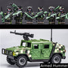 WW2 Military Special Forces Modern Soldier City Police SWAT Weapons Figures Building Blocks Bricks Boy Mini Toys Christmas Gift