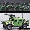 WW2 Military Special Forces Modern Soldier City Police SWAT Weapons Figures Building Blocks Bricks Boy Mini Toys Christmas Gift