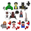 Avengers Anime Professor X Clea Wanda Soldier Boy Mini Action Figures Bricks Building Blocks Assemble Children Party Gifts