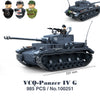 KV2 PanzerVI Sherman Military Tanks US Army Quan Guan WW2 War Weapon Soldier Figure Model Building Block Brick kid Children Toys