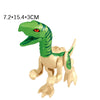 Jurassic Dinosaurs Building Blocks Indominus Rex DIY Tyrannosaurus Action Figure Models Children Toys Animals Christmas Gifts