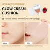 Glow CC Cream Cushion Natural Concealer Whitening Long-lasting Moisturizing Oil Control Foundation Face Base Makeup Cosmetic