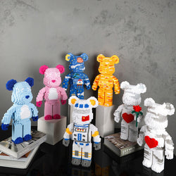 smartappliancehub.myshopify.com 2000pcs+ Bearbricks Connection Building Blocks Space Bear 3D Model Assembled 36cm Diamond Micro Bricks Figure Toy For Kids 2000pcs+ Bearbricks Connection Building Blocks Space Bear 3D Model Assembled 36cm Diamond Micro Bricks Figure Toy For Kids [product_type] SmartApplianceHub smartappliancehub.myshopify.com 