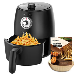 smartappliancehub.myshopify.com MOOSOO  Mini Small Air Fryer, Compact 2 Quart Air Fryer Temp/Time Dial Control with Air Fryer Cookbook & 50pcs Paper Liner MOOSOO  Mini Small Air Fryer, Compact 2 Quart Air Fryer Temp/Time Dial Control with Air Fryer Cookbook & 50pcs Paper Liner [product_type] SmartApplianceHub smartappliancehub.myshopify.com 