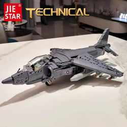 smartappliancehub.myshopify.com 61052 Jiestar Moc High-tech Military AV-8II Harrier Attack Aircraft Brick WWII Technical Model Building Blocks Boys Toys 807pcs 61052 Jiestar Moc High-tech Military AV-8II Harrier Attack Aircraft Brick WWII Technical Model Building Blocks Boys Toys 807pcs [product_type] SmartApplianceHub smartappliancehub.myshopify.com Default Title Default Title  