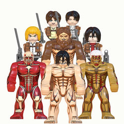 smartappliancehub.myshopify.com Attack on Titan anime cartoon bricks mini action toy figures building blocks Erem Jaeger Armin Levi Mikasa doll Attack on Titan anime cartoon bricks mini action toy figures building blocks Erem Jaeger Armin Levi Mikasa doll [product_type] SmartApplianceHub smartappliancehub.myshopify.com wm6148(8pcs) wm6148(8pcs)  