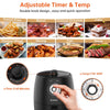 smartappliancehub.myshopify.com MOOSOO  Mini Small Air Fryer, Compact 2 Quart Air Fryer Temp/Time Dial Control with Air Fryer Cookbook & 50pcs Paper Liner MOOSOO  Mini Small Air Fryer, Compact 2 Quart Air Fryer Temp/Time Dial Control with Air Fryer Cookbook & 50pcs Paper Liner [product_type] SmartApplianceHub smartappliancehub.myshopify.com 